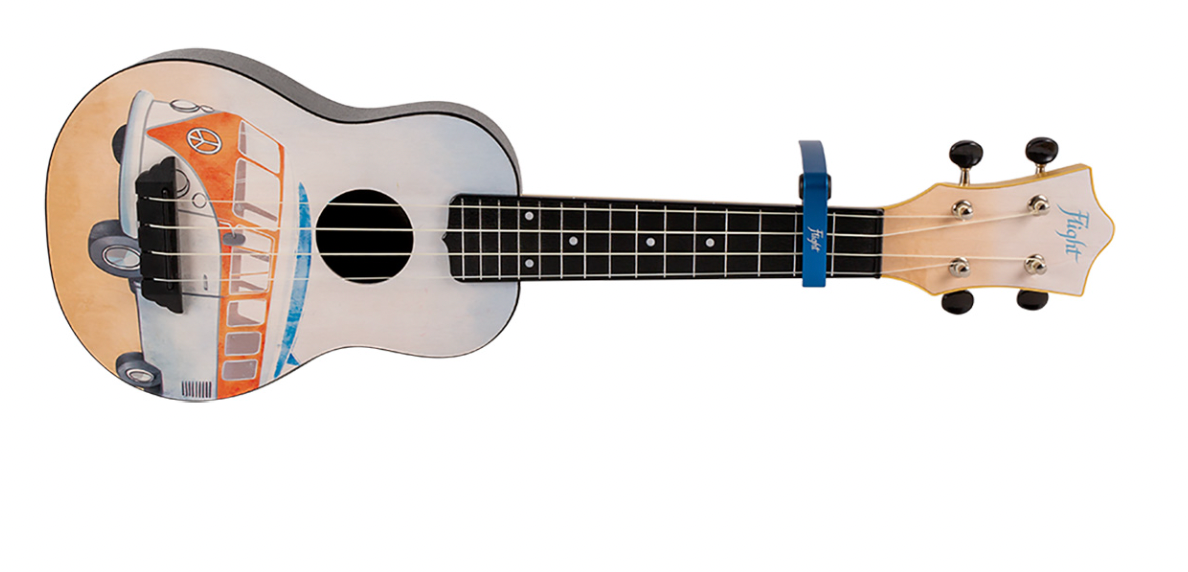 Capodastro Flight P/ukelele Mod. Fcblu