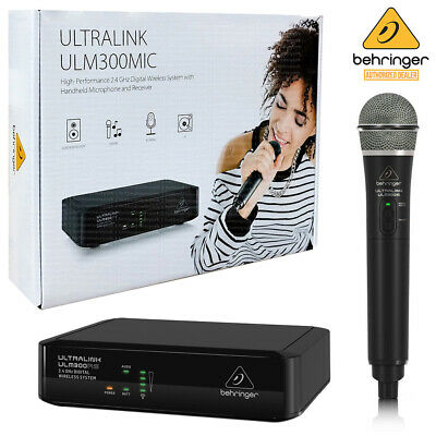 Sistema de Microfono Inalambrico Uhf Behringer Mod: Ulm300mic