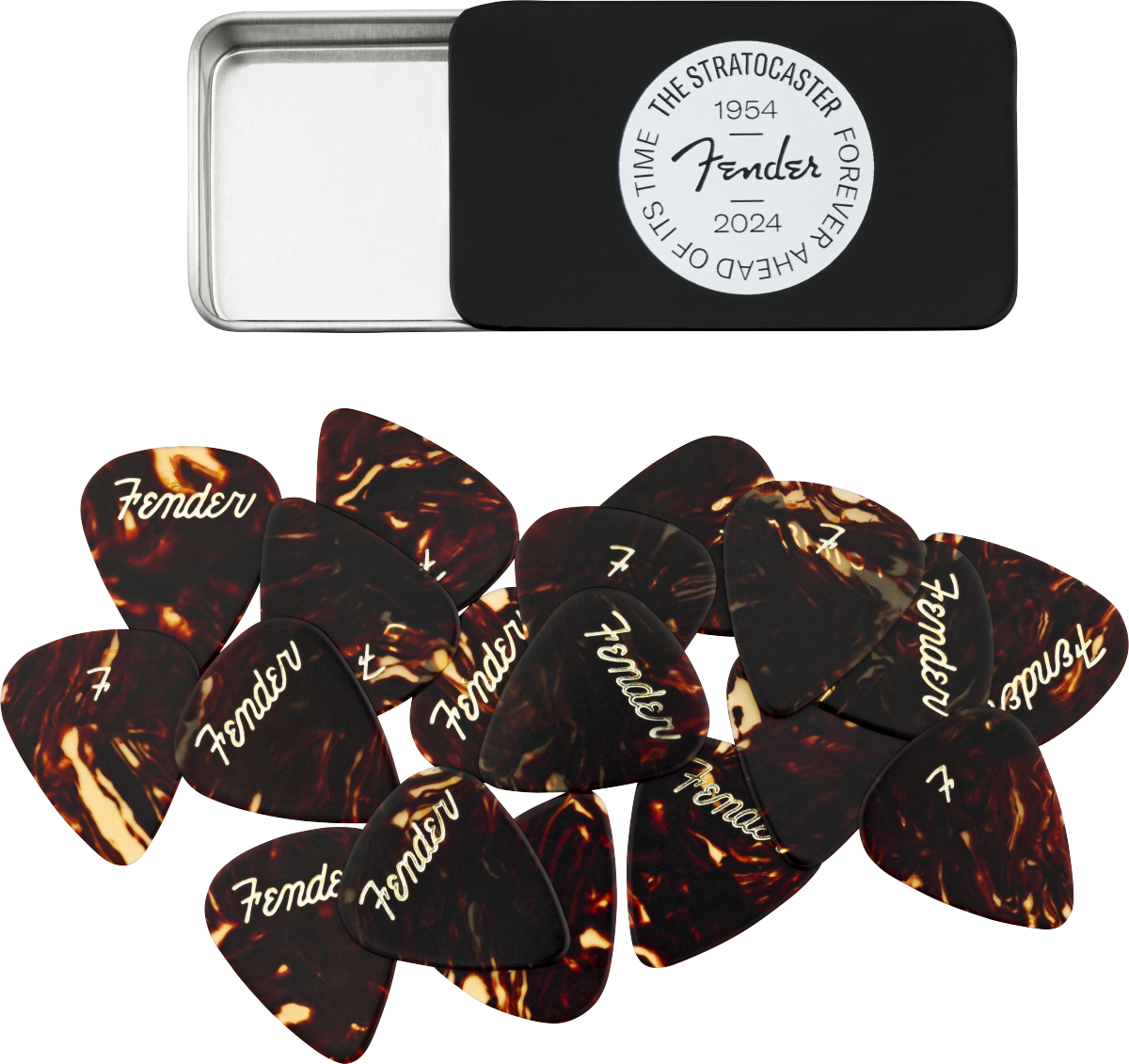 Estuche Fender con Puas 70· Aniversario- 12 Puas