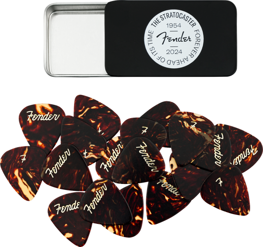 Estuche Fender con Puas 70· Aniversario- 12 Puas
