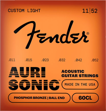 Encordadura para Guitarra Acustica Fender Phosphor Bronze
