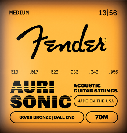Encordadura para Guitarra Acustica Fender Bronze 80/20