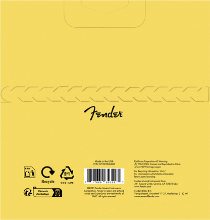 Cuerdas Fender SuperSonic™ 250 de Acero Niquelado para Guitarra Eléctrica
