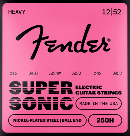 Encordadura para Guitarra Electrica Fender 250`s Acero Niquelado (nps)