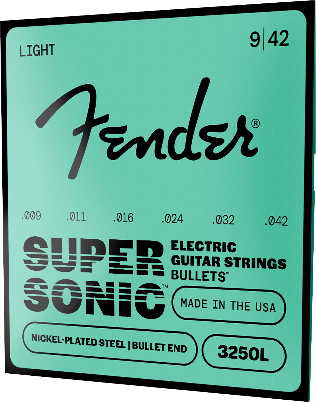 Juego de Cuerdas Fender Guitarra Eléctrica 3250 Super Bullets® Níquel
