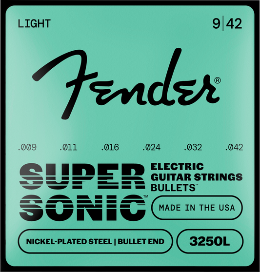 Juego de Cuerdas Fender Guitarra Eléctrica 3250 Super Bullets® Níquel