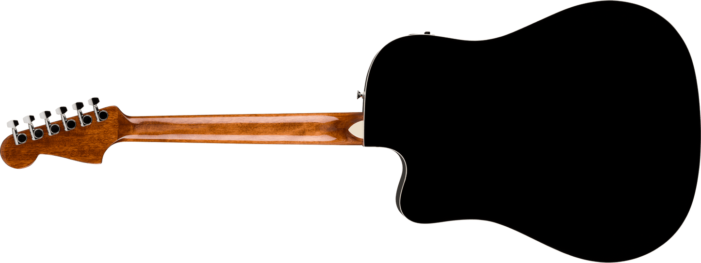Guitarra Acústica Fender California Standard Redondo CE Negra