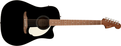 Guitarra Acústica Fender California Standard Redondo CE Negra