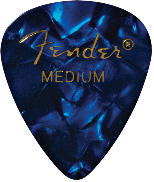 Puas para Guitarra Fender Paquete de 12 Piezas Celluloid Medium