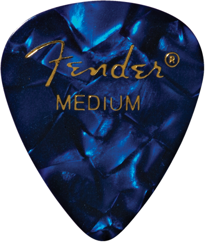 Puas para Guitarra Fender Paquete de 12 Piezas Celluloid Medium