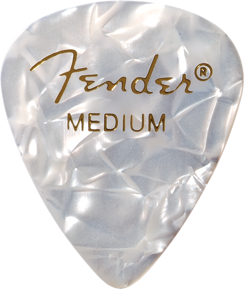 Puas para Guitarra Fender Paquete de 12 Piezas Celluloid Medium