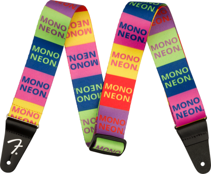 Correa de Guitarra Fender Mononeon Logo Multicolor