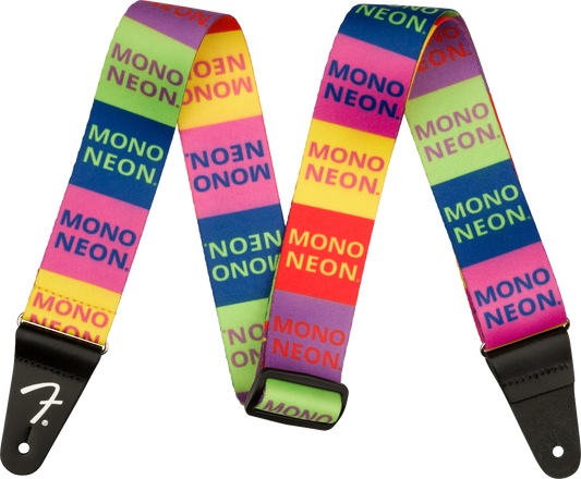 Correa de Guitarra Fender Mononeon Logo Multicolor