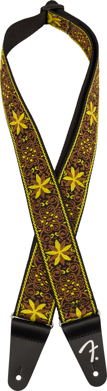 Correa de Guitarra Fender Pasadena Woven Amarillo Wallflower