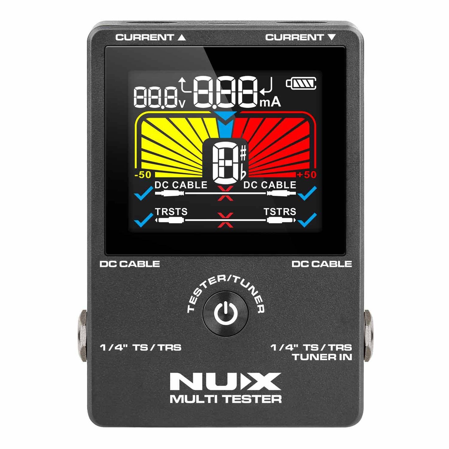 Pedal Nux Multiprobador 4 en 1 Nux Mod. Nmt-1