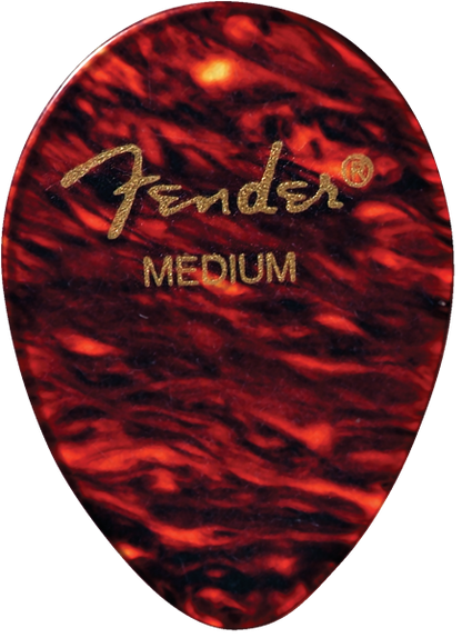 Puas Fender Clásicas de Celuloide, Forma 354, Paquete de 12 Medium M