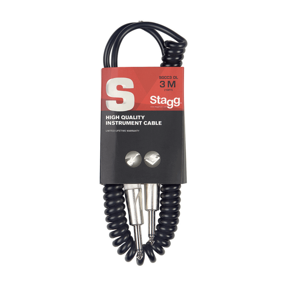Cable de Instrumento, Plug / Plug (m / M), 3 M, Espiral Enrollado, Sgc ...