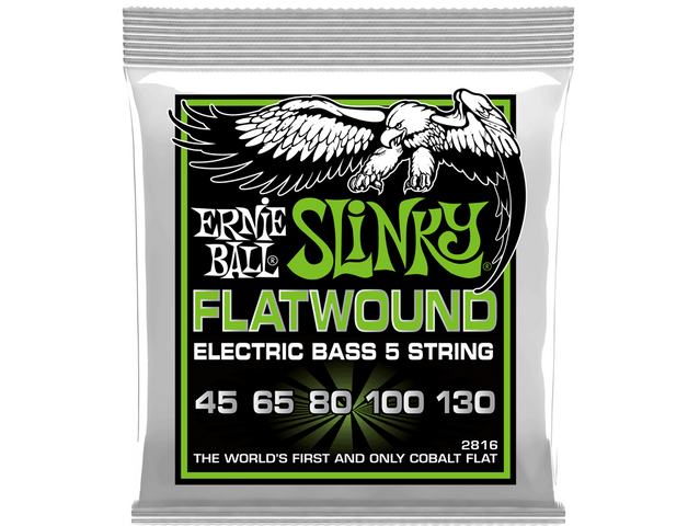 Ernie Ball 2816 — Encordadura Ernie Ball ''Regular Slinky'' Para Bajo Electrico 5 Cuerdas