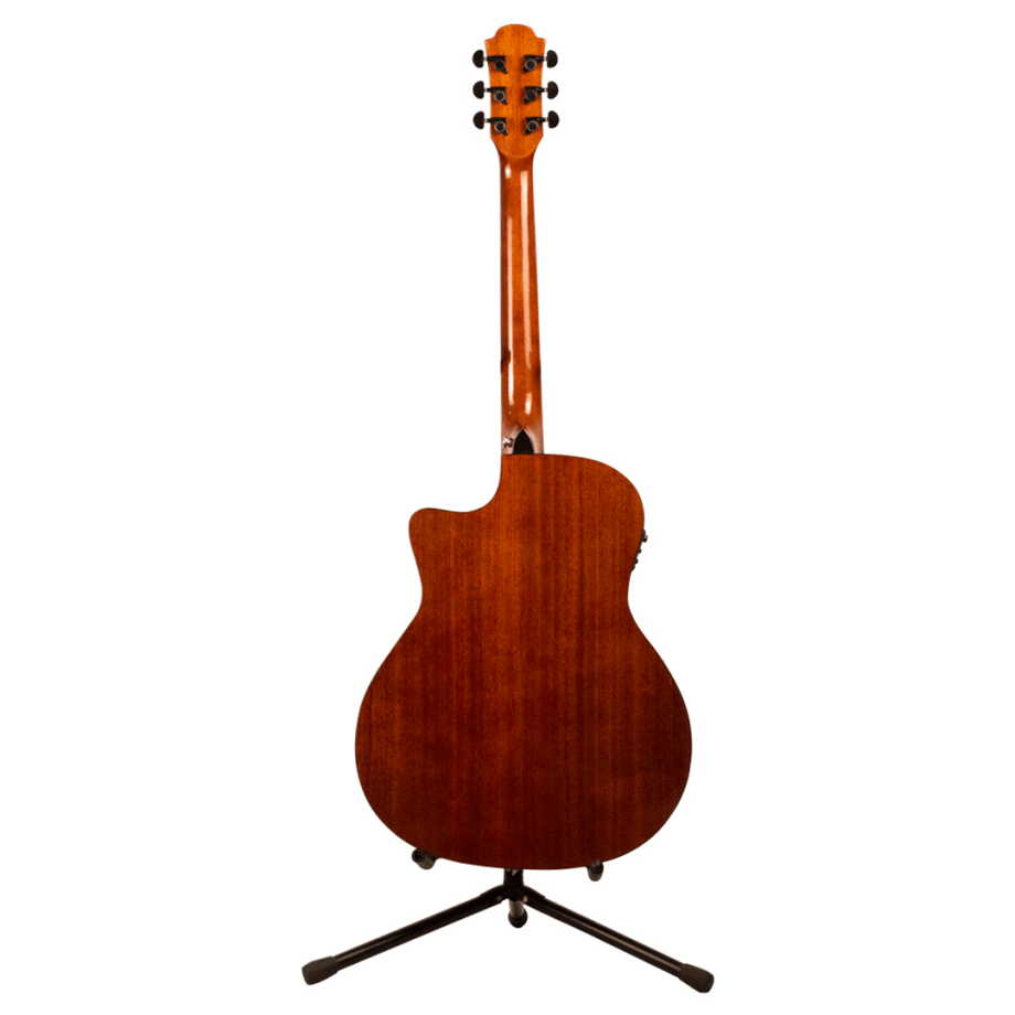 Guitarra Electroacústica Campero Caoba Con Resaque Sunburst
