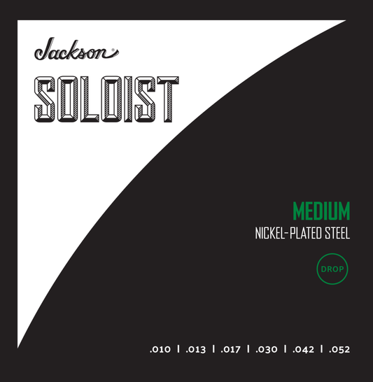 Cuerdas Jackson para Guitarra Electrica ® Soloist™ Strings, 6 String Drop