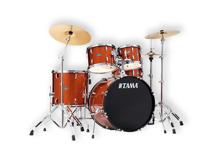 Tama ST52H6C-SCP — Bateria Tama ''Stagestar'' De 5 Pzas. Cobre Brillante Con Atriles, Asiento Y Platillos