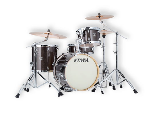 Tama CK48S-MGD — Bateria Tama ''Superstar Classic Maple'' De 4 Pzas. Negro Brillante Con Atriles