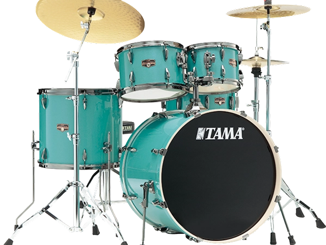 Tama IP50H6WBN-SLM — Bateria Tama ''Imperialstar'' De 5 Pzas. Azul Cielo Con Atriles Y Asiento