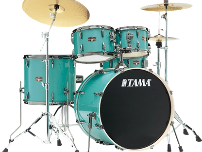 Tama IP50H6WBN-SLM — Bateria Tama ''Imperialstar'' De 5 Pzas. Azul Cielo Con Atriles Y Asiento