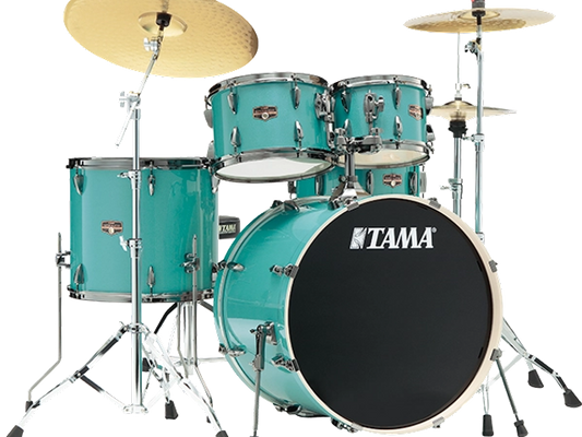 Tama IP50H6WBN-SLM — Bateria Tama ''Imperialstar'' De 5 Pzas. Azul Cielo Con Atriles Y Asiento