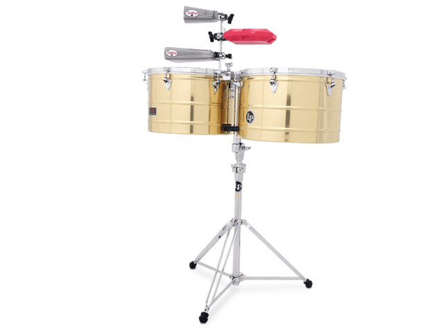LP LP1516-B — Timbales Lp ''Prestige'' 15" & 16", Laton Con Atril