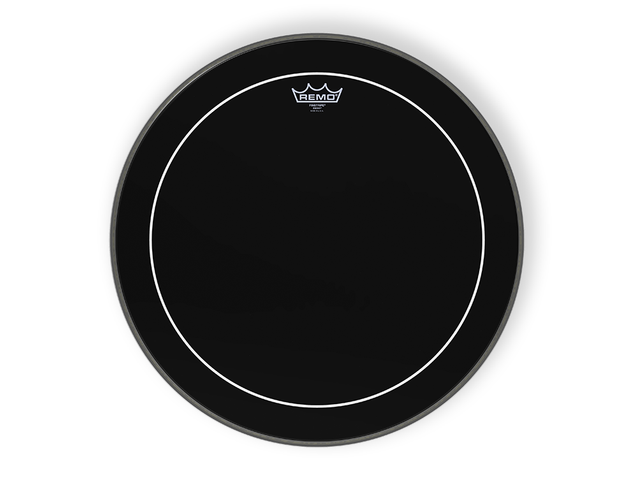 Remo ES-1620-PS — Parche Remo Ebony Pinstripe 20'' Negro