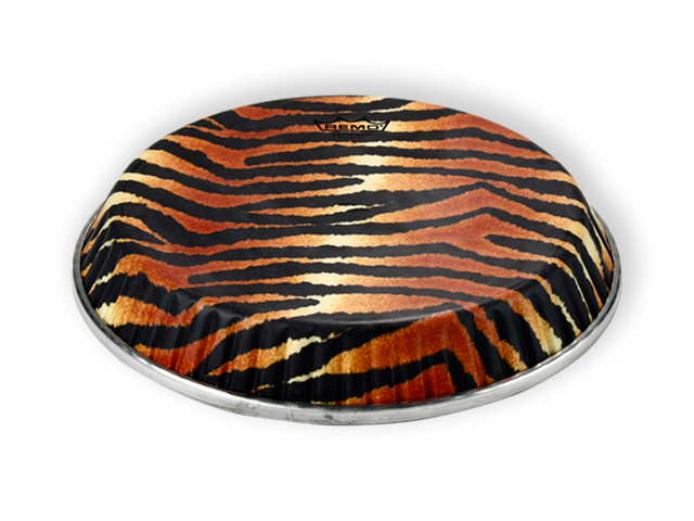 Remo M4-1250-S6-D1007 — Parche Remo Skyndeep Crimplock Symmetry Para Tumbadora Lp 12 1/2'', Tigre