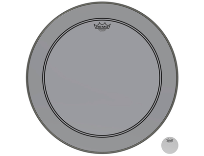 Remo P3-1322-CT-SM — Parche Remo Colortone™ Powerstroke® 3 22'', Gris