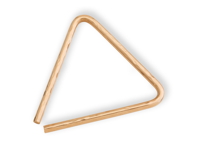 Sabian 61135-6B8H — Triangulo Sabian 6'', Bronce Martillado Con Funda Y Golpeador