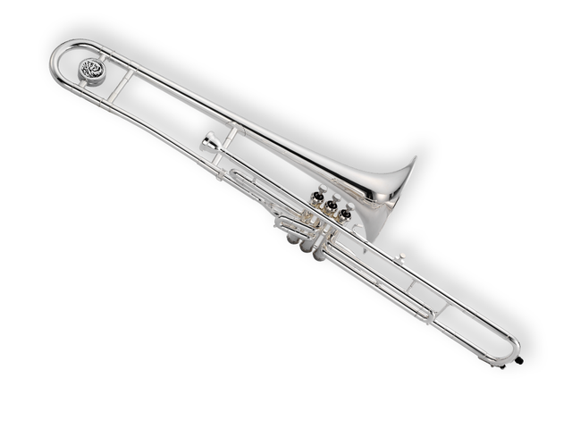 Trombón de Émbolos Jupiter JTB720VSQ Plateado con Estuche Profesional