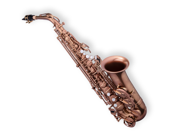 Saxofón Alto Jupiter JAS1100BAQ Rojo Bruñido Exclusivo con Estuche