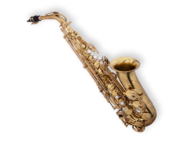 Saxofón Alto Jupiter JAS1100NBQ Natural Laqueado con Estuche Profesional
