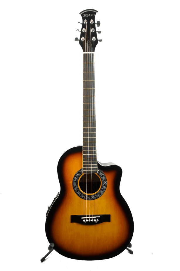 Guitarra Electroacústica Tipo Ovation Sunburst