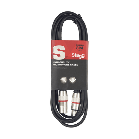 Cable de Micrófono Xlr / Xlr (m / F), 3 M Smc3 Rd