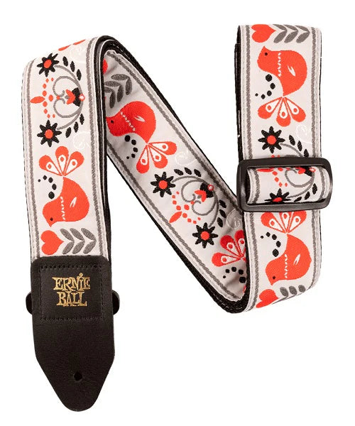 Tahalí Ernie Ball Jacquard Red Bird