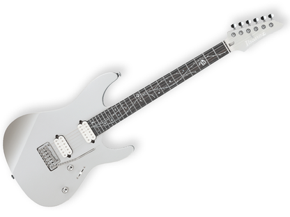 Guitarra Electrica Ibanez TOD10 Plata con Funda