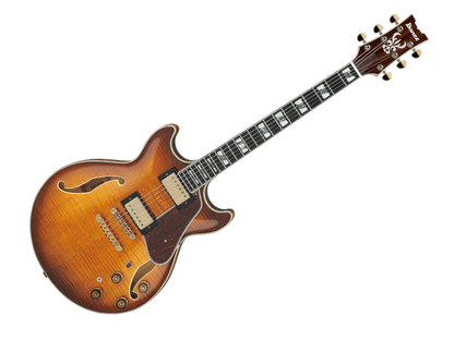 Ibanez AM153FM-ATT — Guitarra Electrica Ibanez ''Artcore'' Entintado Café/Sombreado Café Con Estuche
