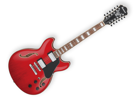 Ibanez AS7312-TCD — Guitarra Electrica Ibanez ''Artcore'' Rojo Transparente