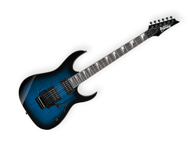 Guitarra Eléctrica Ibanez GIO RG320FA Azul Sombreado Transparente