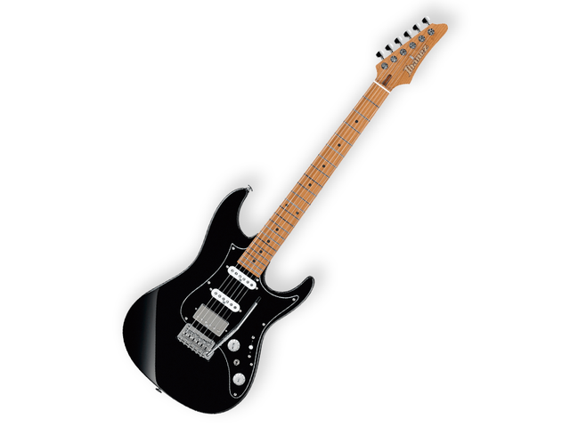 Guitarra Electrica Ibanez AZ2204B-BK Negra con Estuche