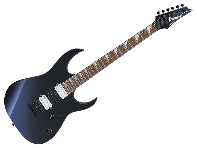 Guitarra Eléctrica Ibanez RG421 Negro Degradado Azul Superstrato
