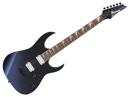 Guitarra Eléctrica Ibanez RG421 Negro Degradado Azul Superstrato