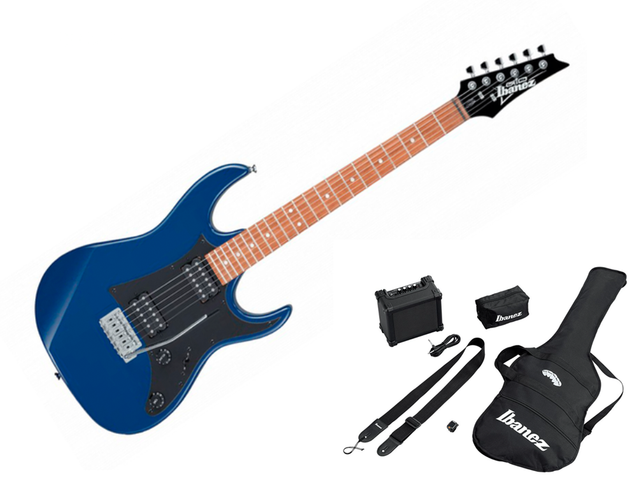 Ibanez IJRX20N-BL — Guitarra Electrica Ibanez "Jumpstart" Azul Con Combo Y Accesorios