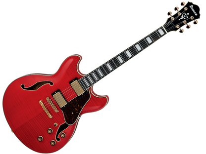 Ibanez AS93FM-TCD — Guitarra Electrica Ibanez ''Artcore Expressionist'' Rojo Transparente