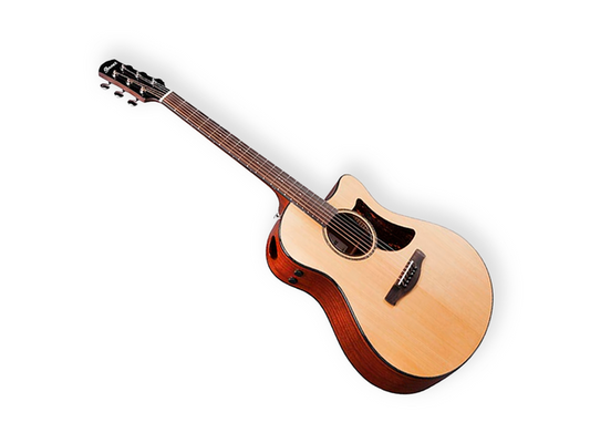 Ibanez AAM300CE-NT — Guitarra Electroacustica Ibanez Abeto/Caoba Africana
